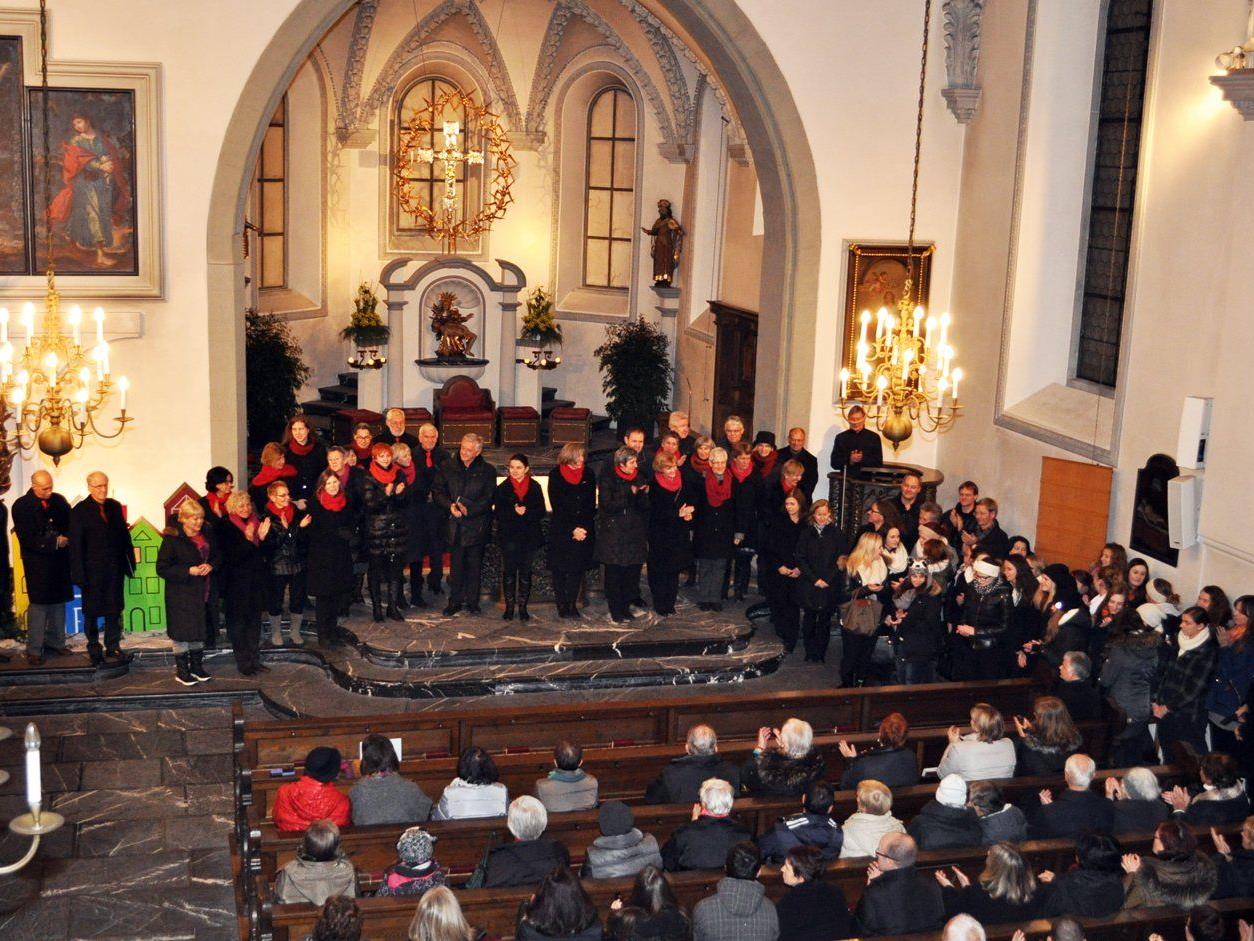 Das Adventsingen in der Basilika kommt der Vorarlberger Krebshilfe zugute.