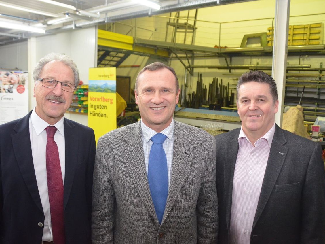 aBgm Erwin Mohr, MEP Richard Seeber, Bgm. Christian Natter aBgm Erwin Mohr, MEP Richard Seeber, Bgm. Christian Natter