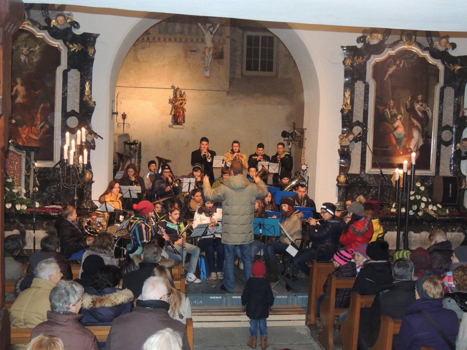 Jugendkapelle Fun by Klang spielte in der Martinskapelle