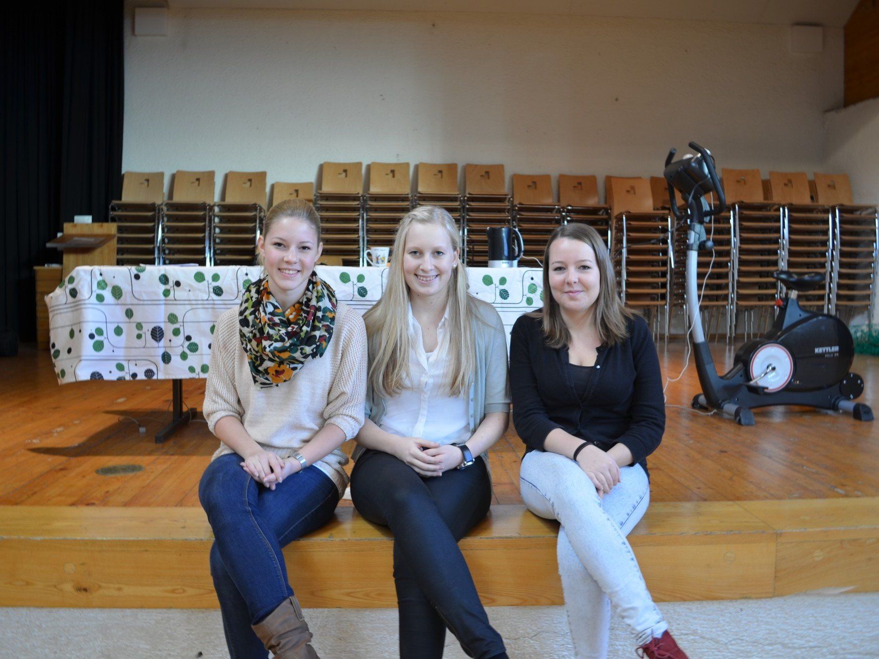 Die Maturantinnen Pamela Nenning, Silvia Bechter und Madlene Zenz. Die Maturantinnen Pamela Nenning, Silvia Bechter und Madlene Zenz.