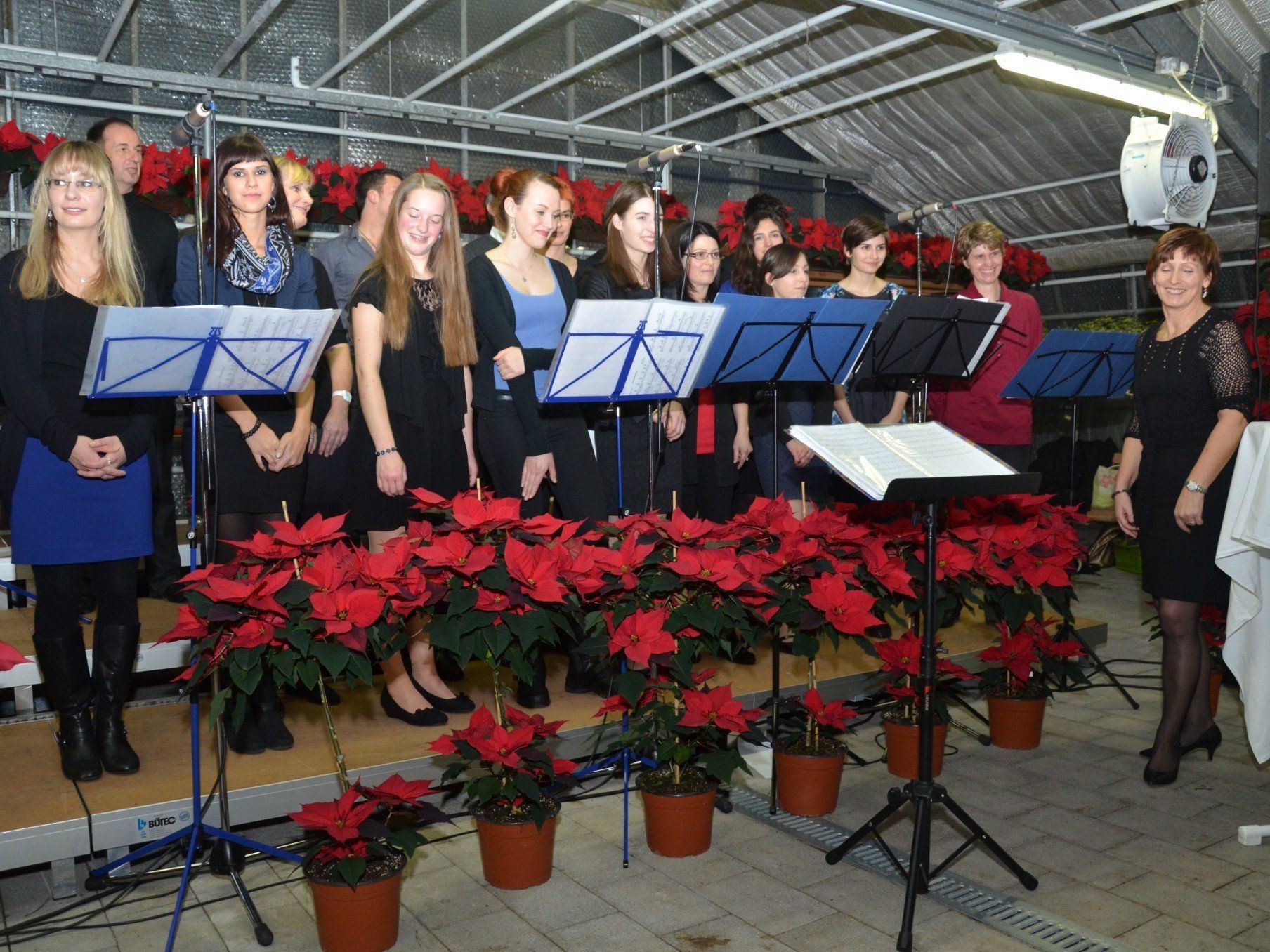Der Dezembertraum im Glashaus der Gärtnerei Ludescher lockte viele Besucher nach Klaus. Der Dezembertraum im Glashaus der Gärtnerei Ludescher lockte viele Besucher nach Klaus.