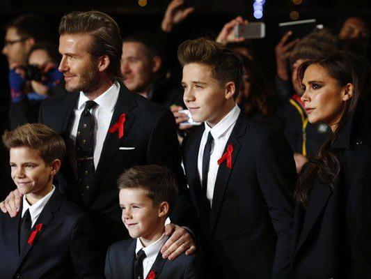 David Beckham verbringt am liebsten Zeit mit Victoria und den Kindern.
