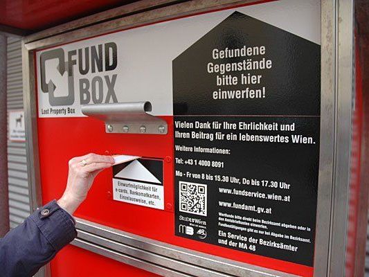 Die neuen Fundboxen werden auf den 19 Wiener Mistplätzen eingerichtet Die neuen Fundboxen werden auf den 19 Wiener Mistplätzen eingerichtet