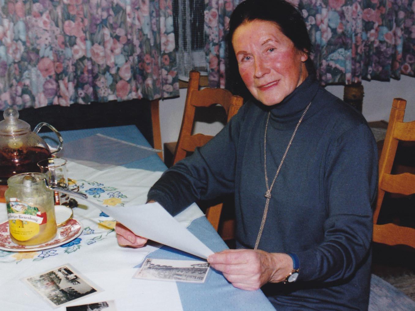 Franziska Gorbach war die letzte Lebend-Geborgene nach dem Bombenabwurf auf Feldkirch.