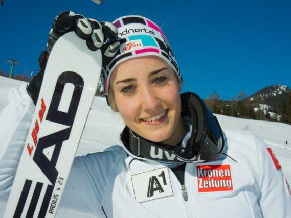 Die Nenzingerin Michelle Morik wurde beim FIS Riesentorlauf in Schladming sehr gute Vierte.