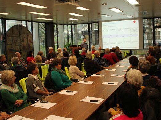 Großes Interesse bei der Besichtigung der "Rondo Ganal AG" Großes Interesse bei der Besichtigung der "Rondo Ganal AG"