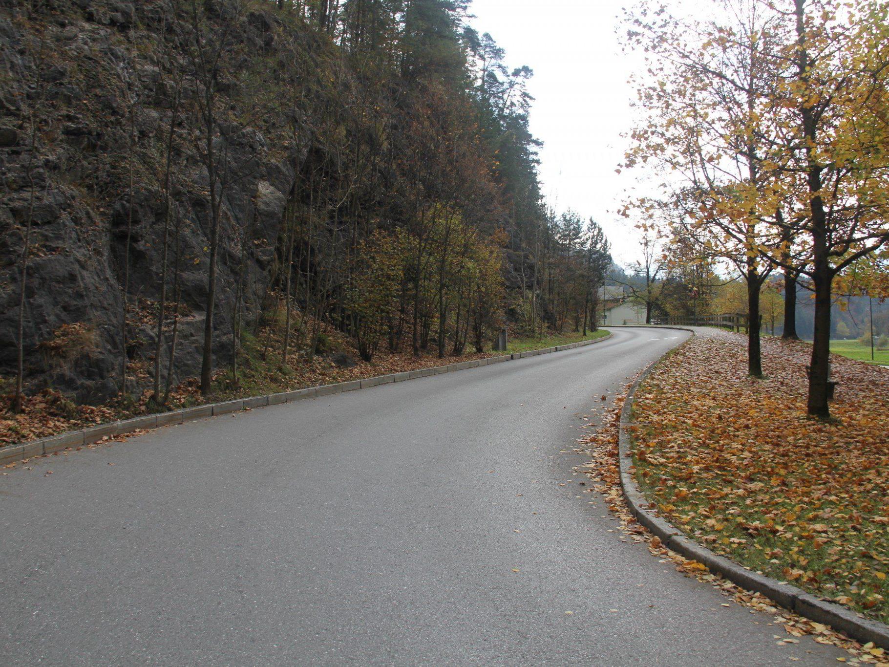 VOL.AT stellt die Straßen Vorarlbergs in einer großen Serie vor. - Im Bild die Valdunastraße.