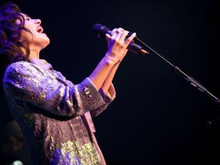 Intensiv und voller Gefühl: Katie Melua live. Intensiv und voller Gefühl: Katie Melua live.