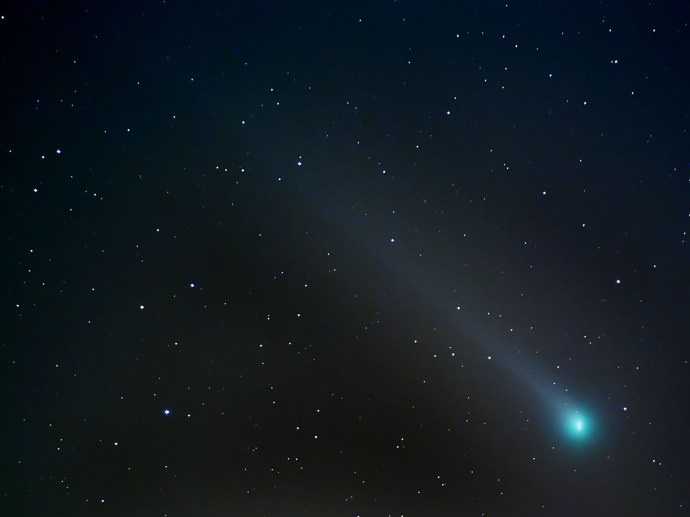 Komet Lovejoy: Kein attraktiver "Ersatz" für den aufgelösten Kometen Ison Komet Lovejoy: Kein attraktiver "Ersatz" für den aufgelösten Kometen Ison