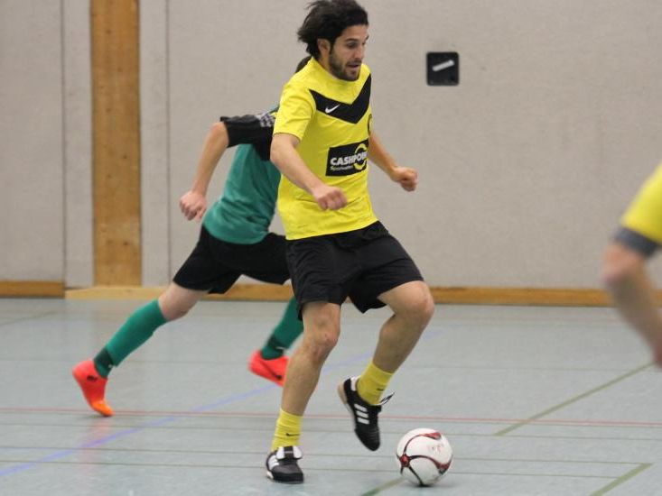 Liechtenstein Nationalspieler Michele Polverino spielt beim Hallenmasters abermals für SC Tisis.