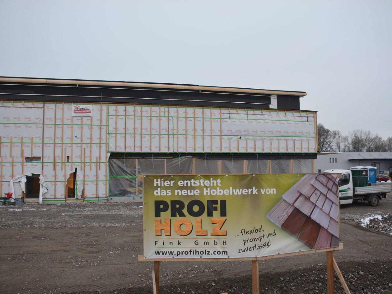 Profiholz errichtet ein neues Hobelwerk in der Lustenauer Straße.
