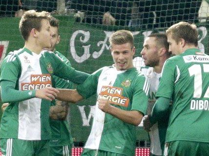 Rapid ist weiter auf Erfolgskurs. Rapid ist weiter auf Erfolgskurs.