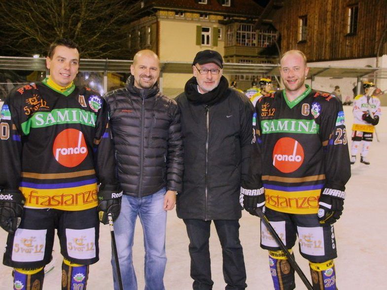 Initiatoren des Volksfest auf der Gastra: Michal Kopas, Günther W. Amann, Milos Holan, Philipp Amann. Initiatoren des Volksfest auf der Gastra: Michal Kopas, Günther W. Amann, Milos Holan, Philipp Amann.