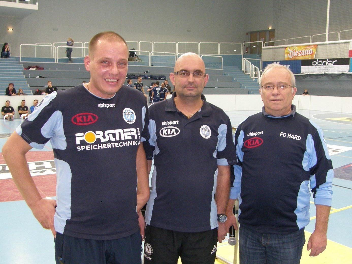 Markus Gartner, Markus Gritschacher und Obmann Gerald Kleiner vom OK-Team.