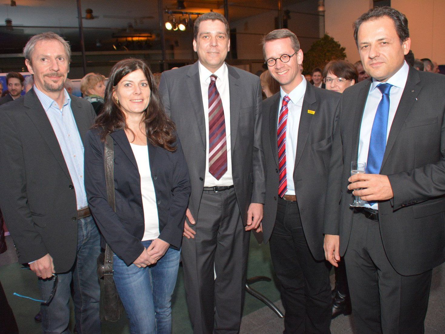 Franz Bereuter, Ruth Kucera, Harald Köhlmeier, Matthias Kucera und Stephan Schrott. Franz Bereuter, Ruth Kucera, Harald Köhlmeier, Matthias Kucera und Stephan Schrott.