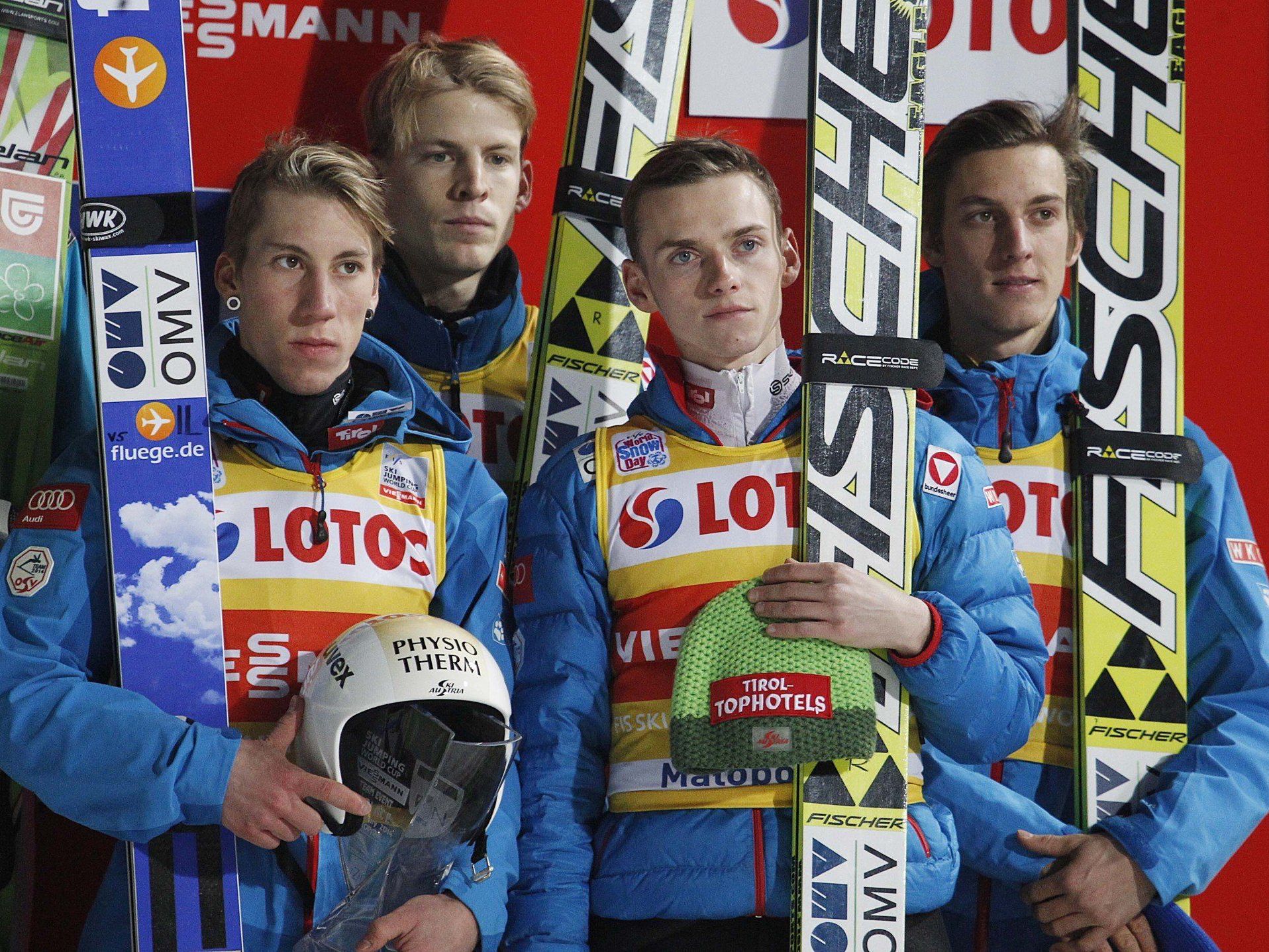Schlierenzauer, Diethart und Hayböck werden nicht zu den Weltcup-Bewerben in Sapporo fliegen. Schlierenzauer, Diethart und Hayböck werden nicht zu den Weltcup-Bewerben in Sapporo fliegen.