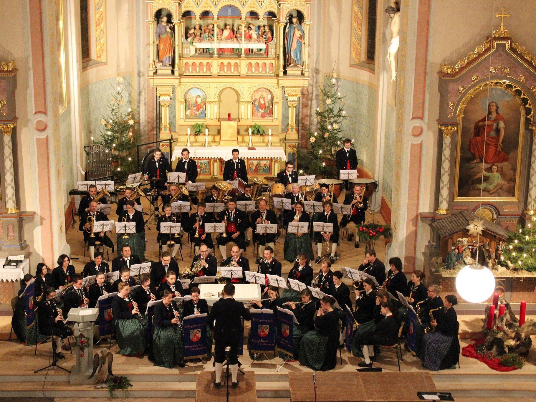 Feierliches Jahresabschlusskonzert der Bürgermusik Gaschurn-Partenen. Feierliches Jahresabschlusskonzert der Bürgermusik Gaschurn-Partenen.