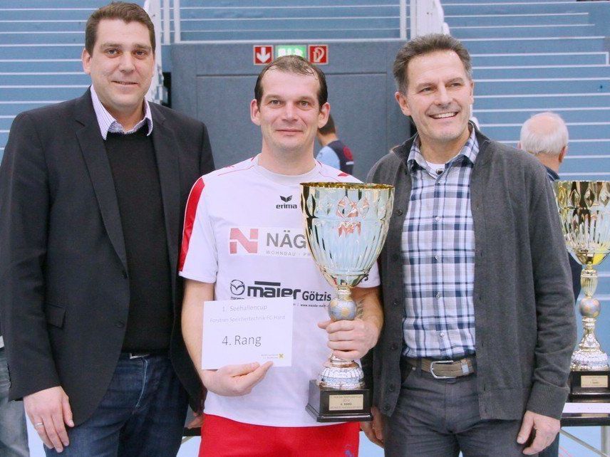 RW Rankweil-Kicker Markus Fritsche holt Platz vier im Seehallencup in Hard. RW Rankweil-Kicker Markus Fritsche holt Platz vier im Seehallencup in Hard.