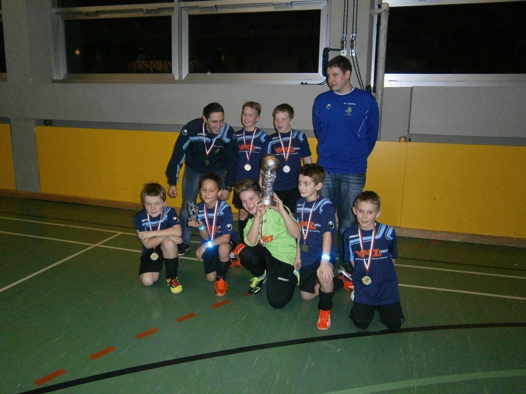Die erfolgreiche U10-Mannschaft des SV frigo Ludesch.