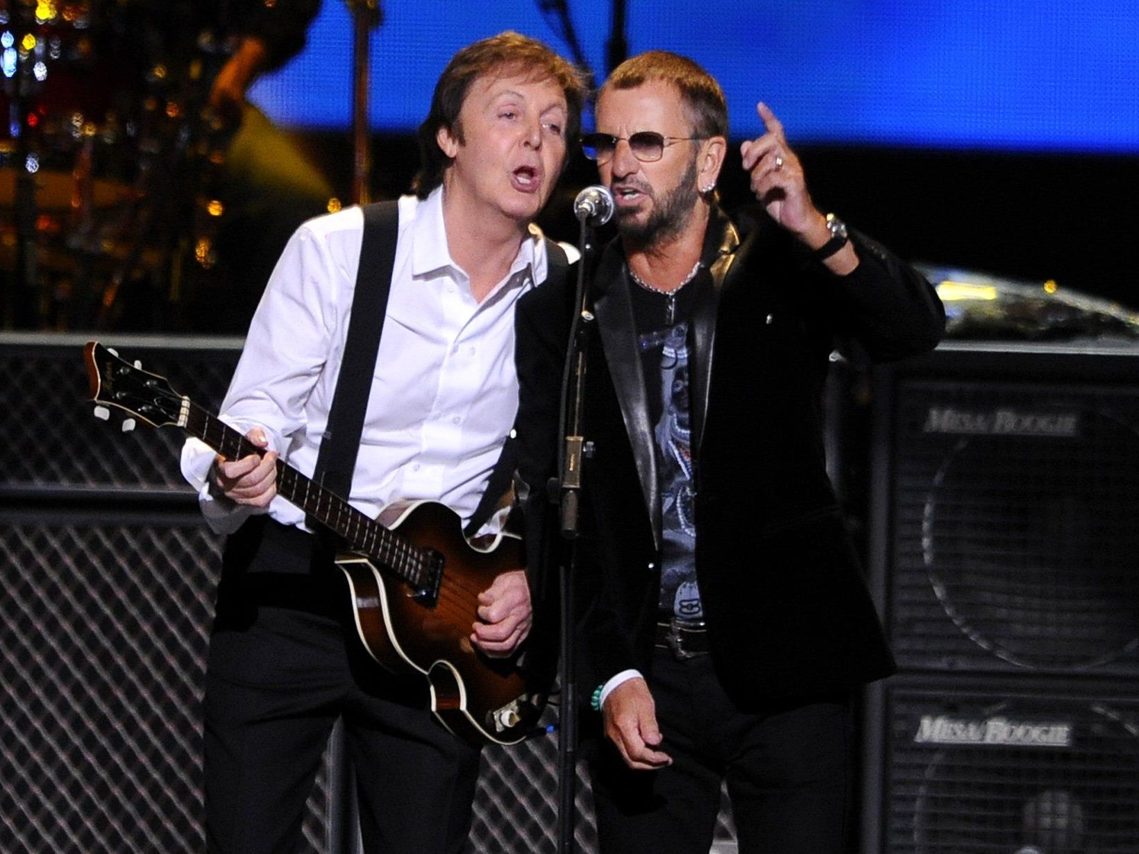 Paul McCartney und Ringo Starr werden bei den Grammy-Verleihungen auftreten. Paul McCartney und Ringo Starr werden bei den Grammy-Verleihungen auftreten.