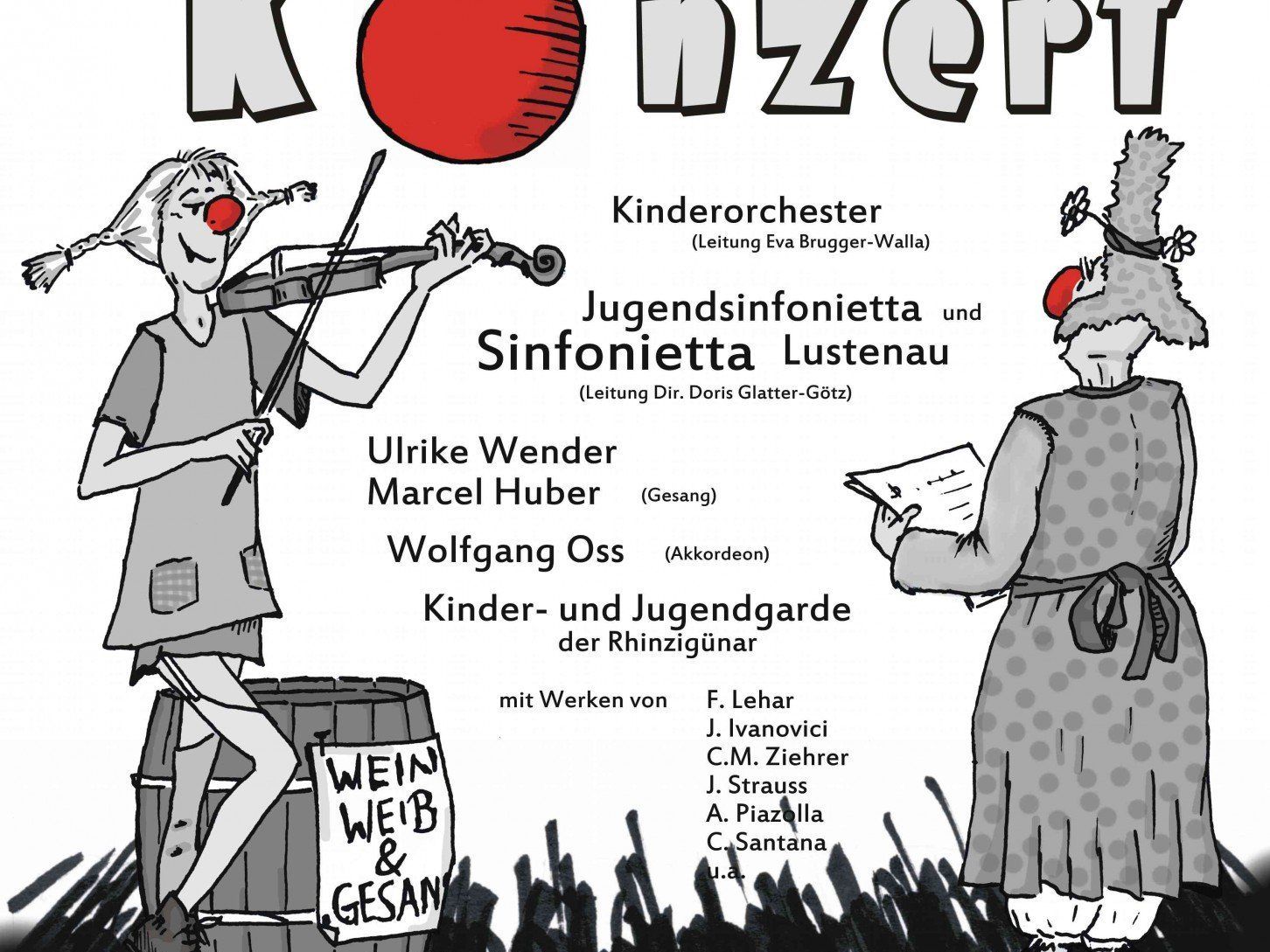 Faschingskonzert der Rheintalischen Musikschule Lustenau Faschingskonzert der Rheintalischen Musikschule Lustenau
