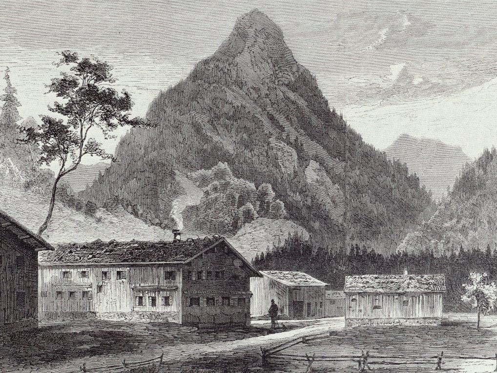 Das Geburts- und Wohnhaus von Franz Michael Felder in Schoppernau. Das Geburts- und Wohnhaus von Franz Michael Felder in Schoppernau.