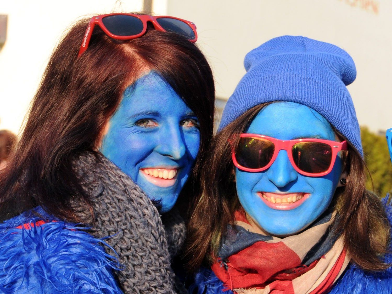 Fröhliche Mäschgerle und viel Sonne beim Faschingsumzug in Gaißau. Fröhliche Mäschgerle und viel Sonne beim Faschingsumzug in Gaißau.