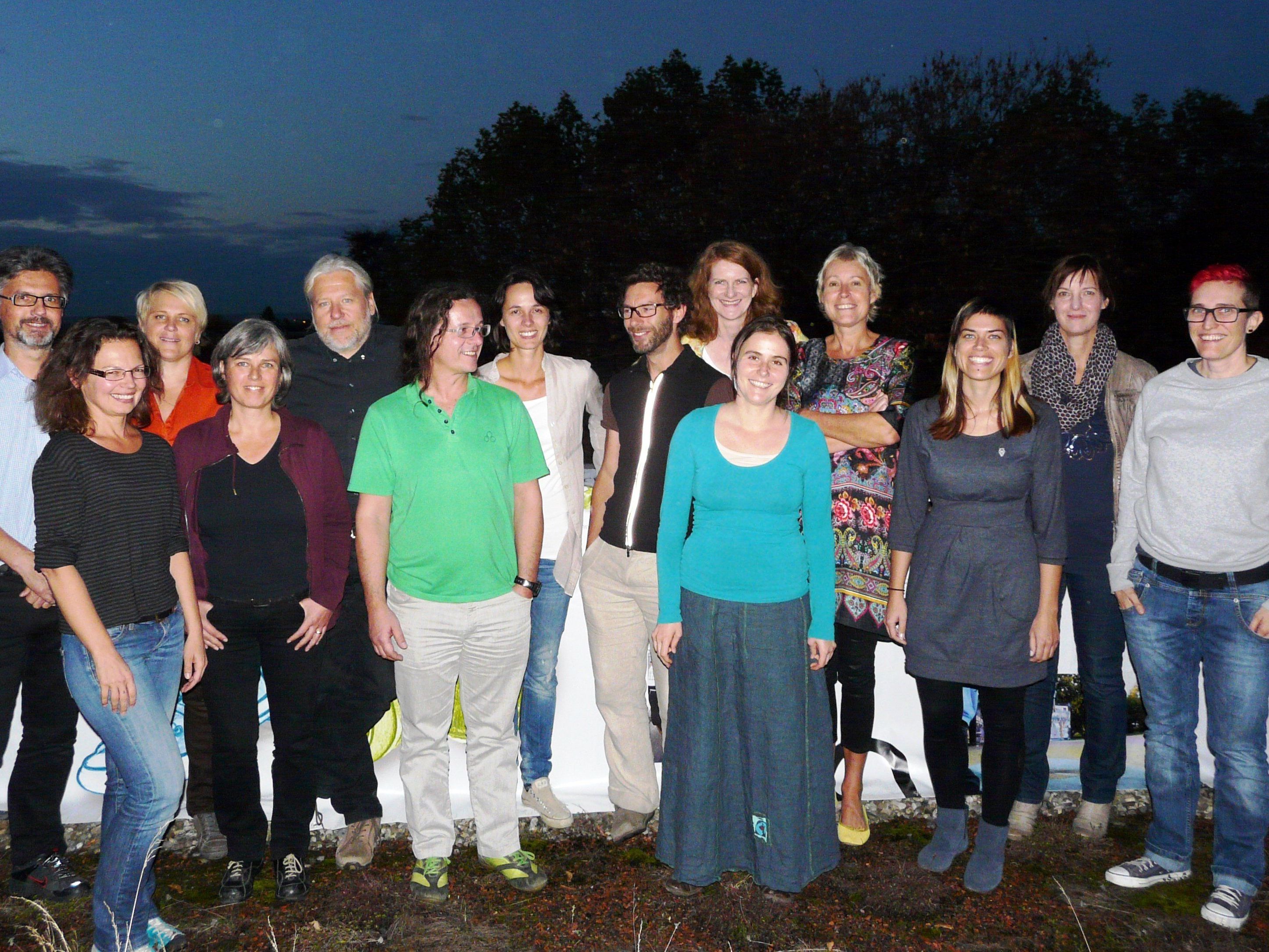 Die Projektverantwortlichen von „alls im grüana" zogen positive Bilanz. Die Projektverantwortlichen von „alls im grüana" zogen positive Bilanz.