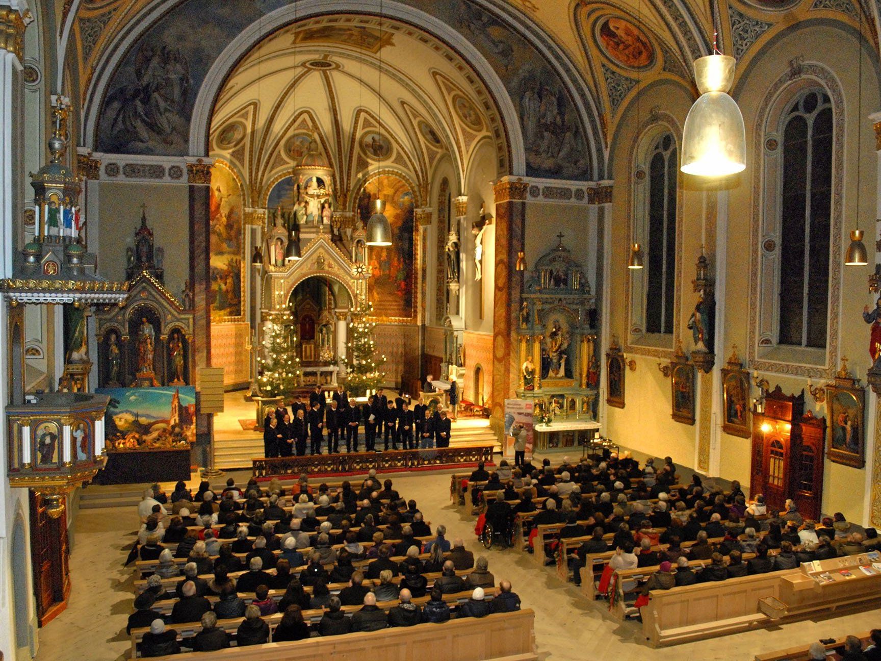 Konzert mit dem Carinthia Chor Millstatt am Samstag Abend in Schruns Konzert mit dem Carinthia Chor Millstatt am Samstag Abend in Schruns