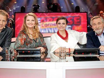 Vor dieser Jury müssen die Comedy-Talente bestehen. Vor dieser Jury müssen die Comedy-Talente bestehen.
