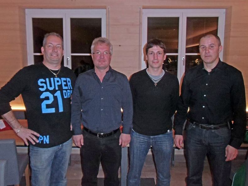 Bild v.l.n.r. Obmann Andreas Meusburger, Manfred Baldauf, Andreas Feurle und Jürgen Loacker. Bild v.l.n.r. Obmann Andreas Meusburger, Manfred Baldauf, Andreas Feurle und Jürgen Loacker.