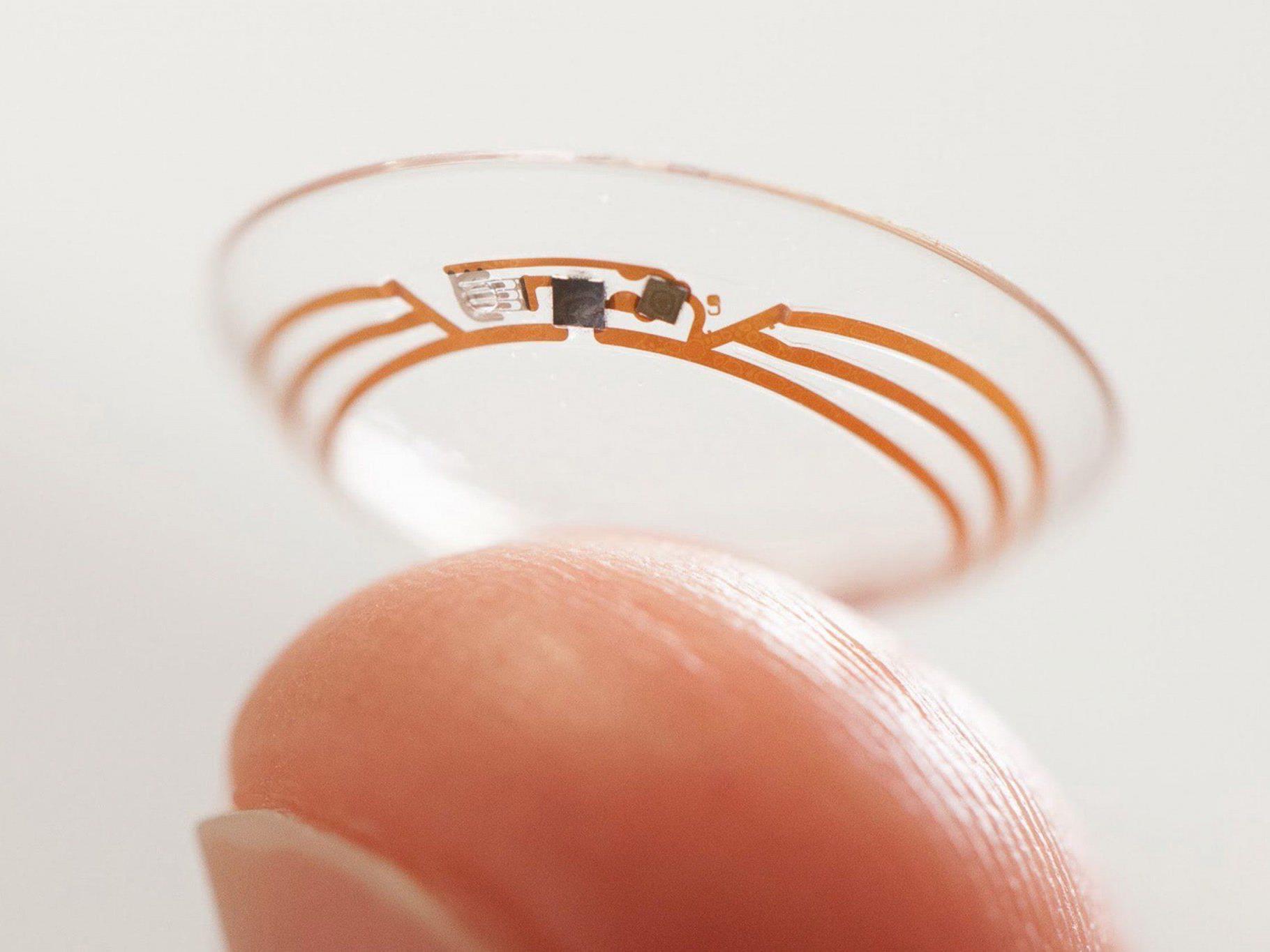 Google-Kontaktlinsen für Diabetiker: Winzige Chips sollen Zuckergehalt in der Tränenflüssigkeit messen