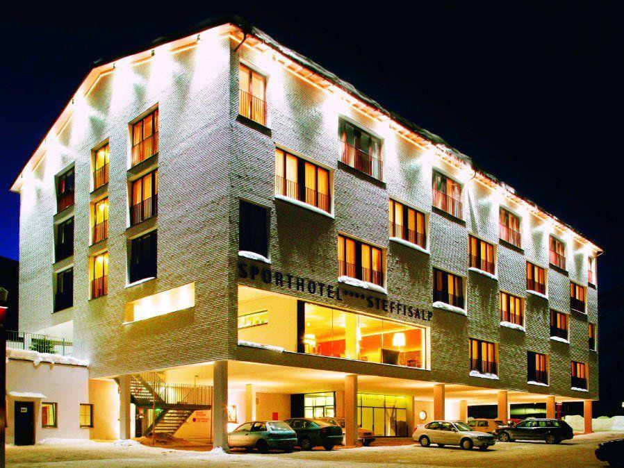 Laut Trivago das beliebteste Hotel Vorarlbergs: das Vier-Sterne-Sporthotel Steffisalp in Warth.