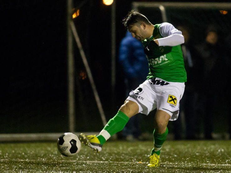 Dario Tadic schoss im ersten Test für die Lustenauer Austria einen Treffer. Dario Tadic schoss im ersten Test für die Lustenauer Austria einen Treffer.