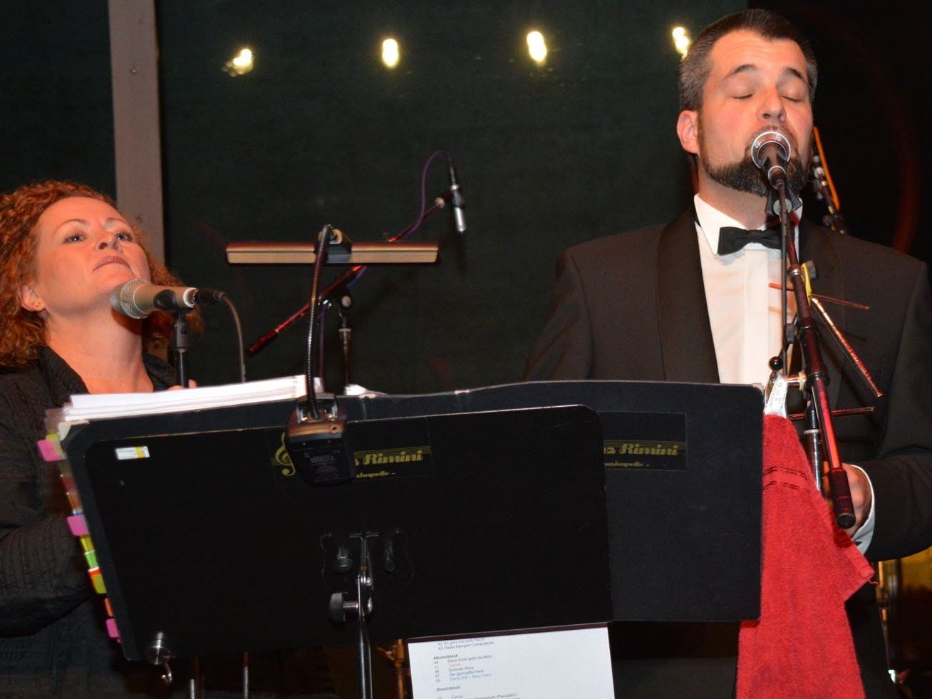 Bettina Barnay und Martin Hartmann sorgten mit dem "Franz Rimini Tanzorchester" für Stimmung. Bettina Barnay und Martin Hartmann sorgten mit dem "Franz Rimini Tanzorchester" für Stimmung.