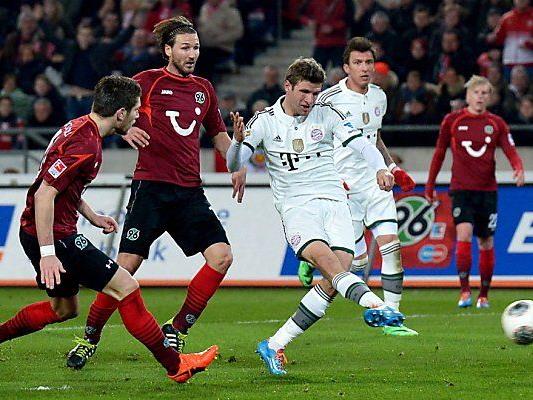 Bayern-Angreifer Thomas Müller traf im Doppelpack