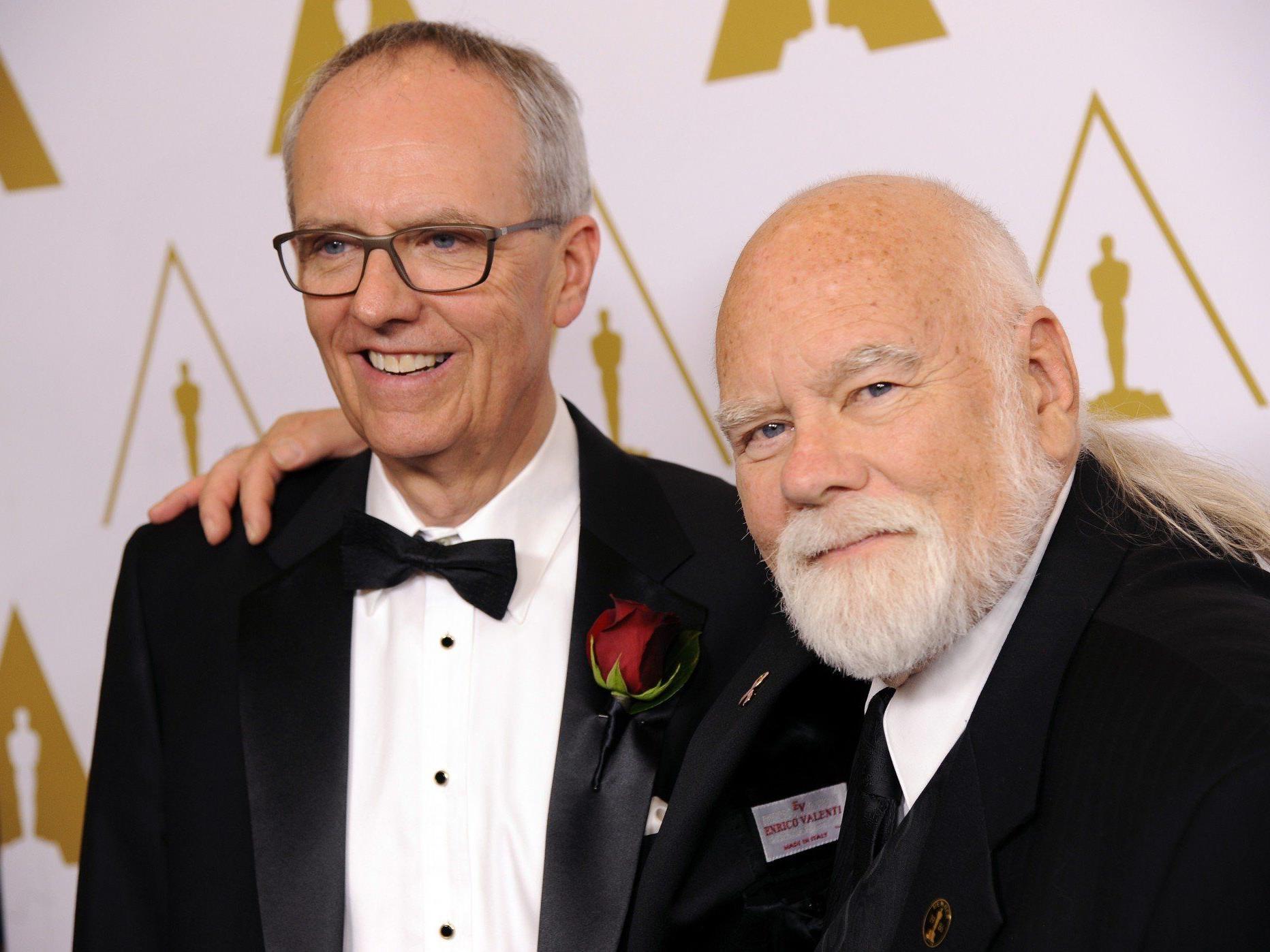 Peter Anderson (rechts) bei der Verleihung der Technik-Oscars. Peter Anderson (rechts) bei der Verleihung der Technik-Oscars.