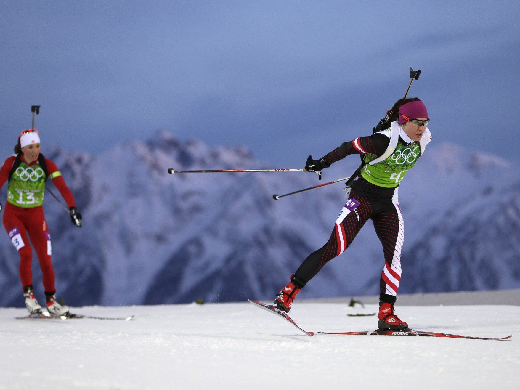 Österreichs Biathlon-Herren holten in der Staffel eine Bronze-Medaille bei den Olympischen Wintespielen in Sotschi. Österreichs Biathlon-Herren holten in der Staffel eine Bronze-Medaille bei den Olympischen Wintespielen in Sotschi.