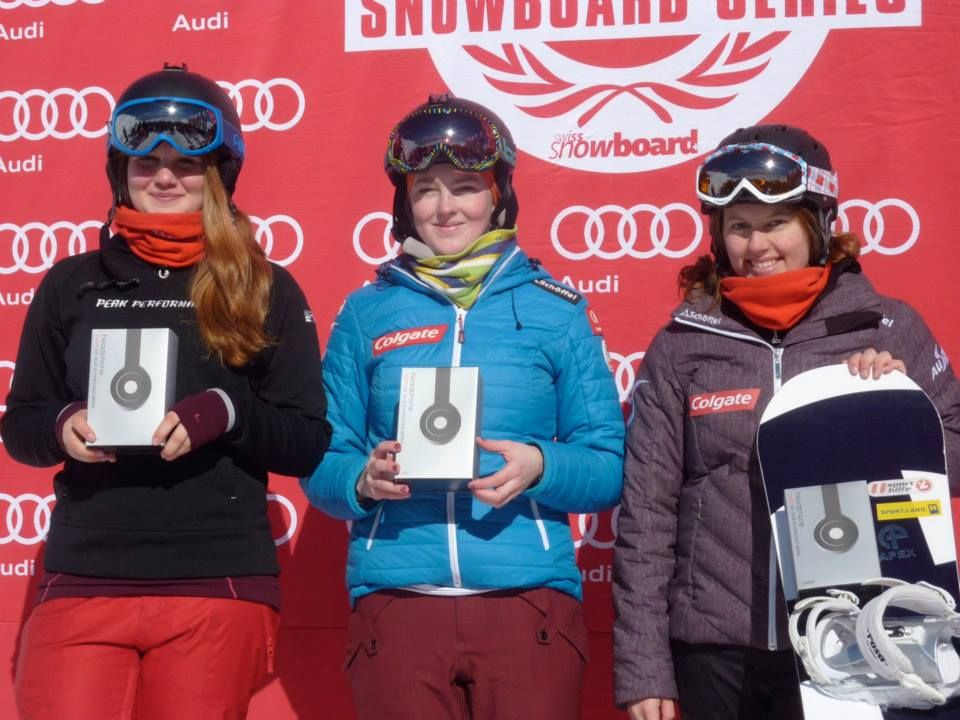 Christine Holzer gewinnt in Davos. Christine Holzer gewinnt in Davos.