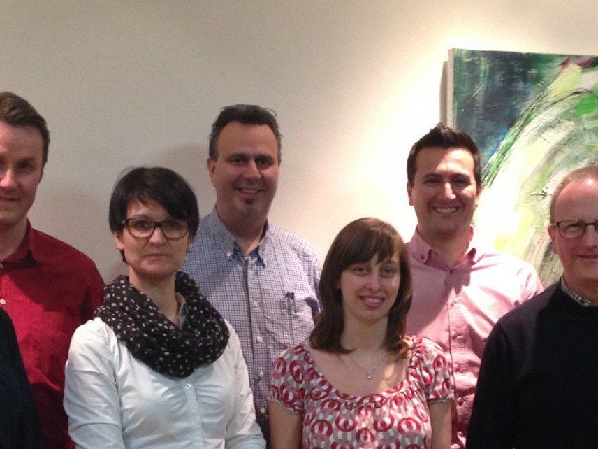 v.l.n.r: Lukas Kaufmann, Bianca Fetz, Ebnicher Michael, Karin Peer, Wolfgang Schertler, Marielle Wüstner, Obmann Michael Köb, Thomas Haas, Markus Wilpernig, Berno Mohr v.l.n.r: Lukas Kaufmann, Bianca Fetz, Ebnicher Michael, Karin Peer, Wolfgang Schertler, Marielle Wüstner, Obmann Michael Köb, Thomas Haas, Markus Wilpernig, Berno Mohr