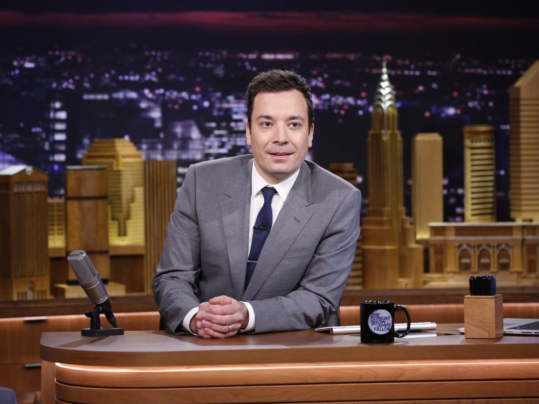 Jimmy Fallon bei der Premiere seiner "Tonight-Show" in New York. Jimmy Fallon bei der Premiere seiner "Tonight-Show" in New York.