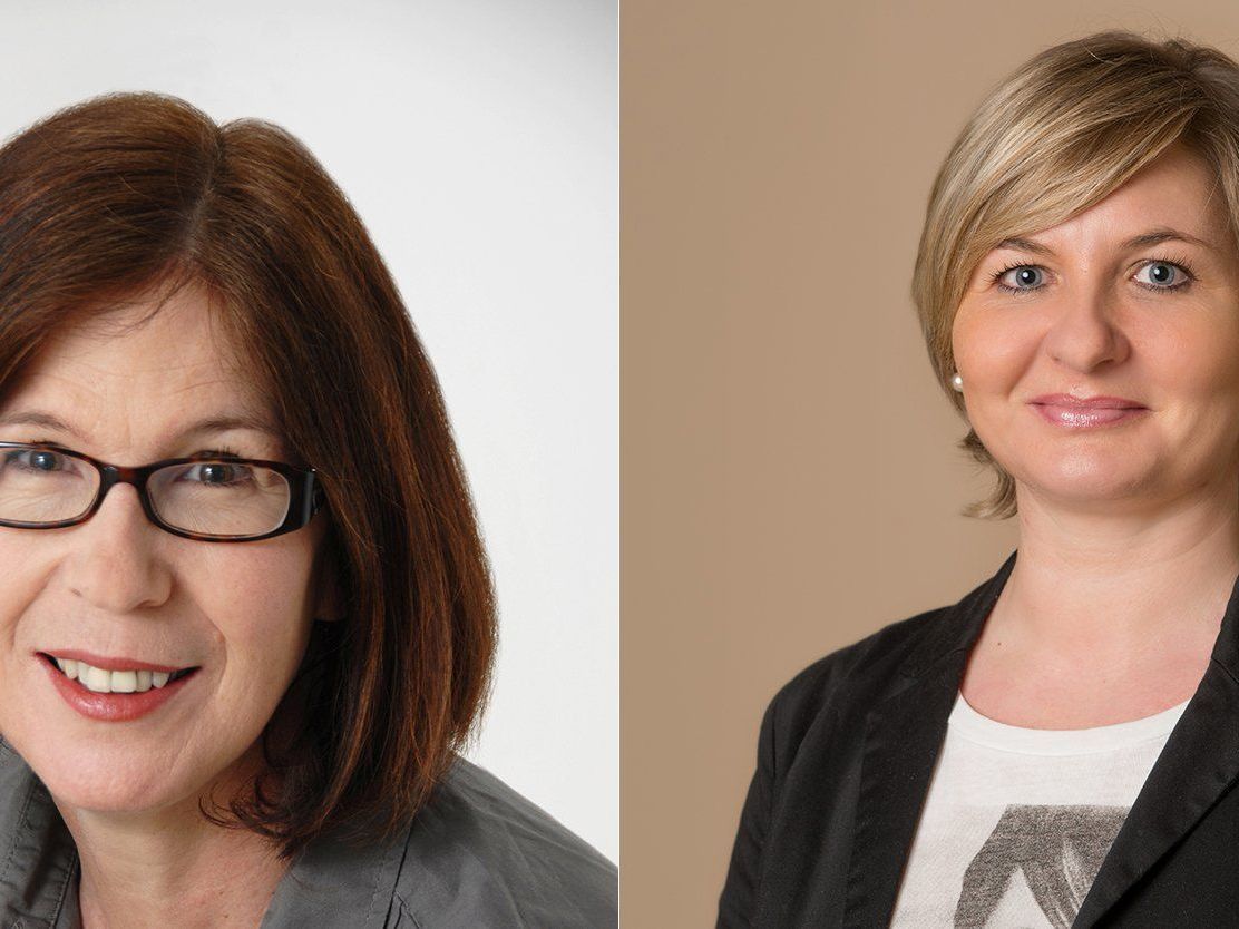 Karin Andreis und DGKS Kerstin Wandt-Waldhart Karin Andreis und DGKS Kerstin Wandt-Waldhart
