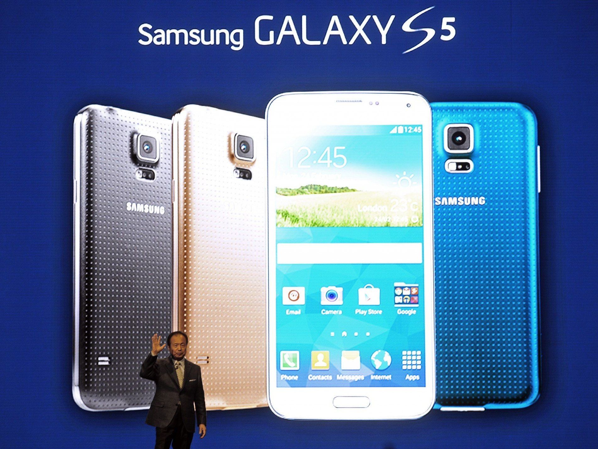 Samsung stellt sein neues Top-Android-Handy vor. Samsung stellt sein neues Top-Android-Handy vor.