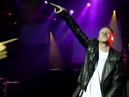 Mit dabei beim Frequency-Warm-Up: Macklemore. Mit dabei beim Frequency-Warm-Up: Macklemore.
