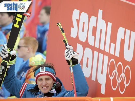 Der erste Sieg in der Abfahrt und dann gleich bei Olympia - Matthias Mayer wird nichts dagegen haben.