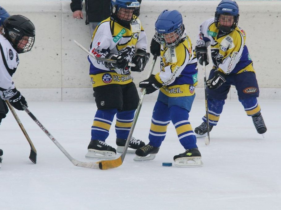 Seit vielen Jahren fand wieder ein Eishockey-Nachwuchsturnier auf der Rankweiler Gastra statt.