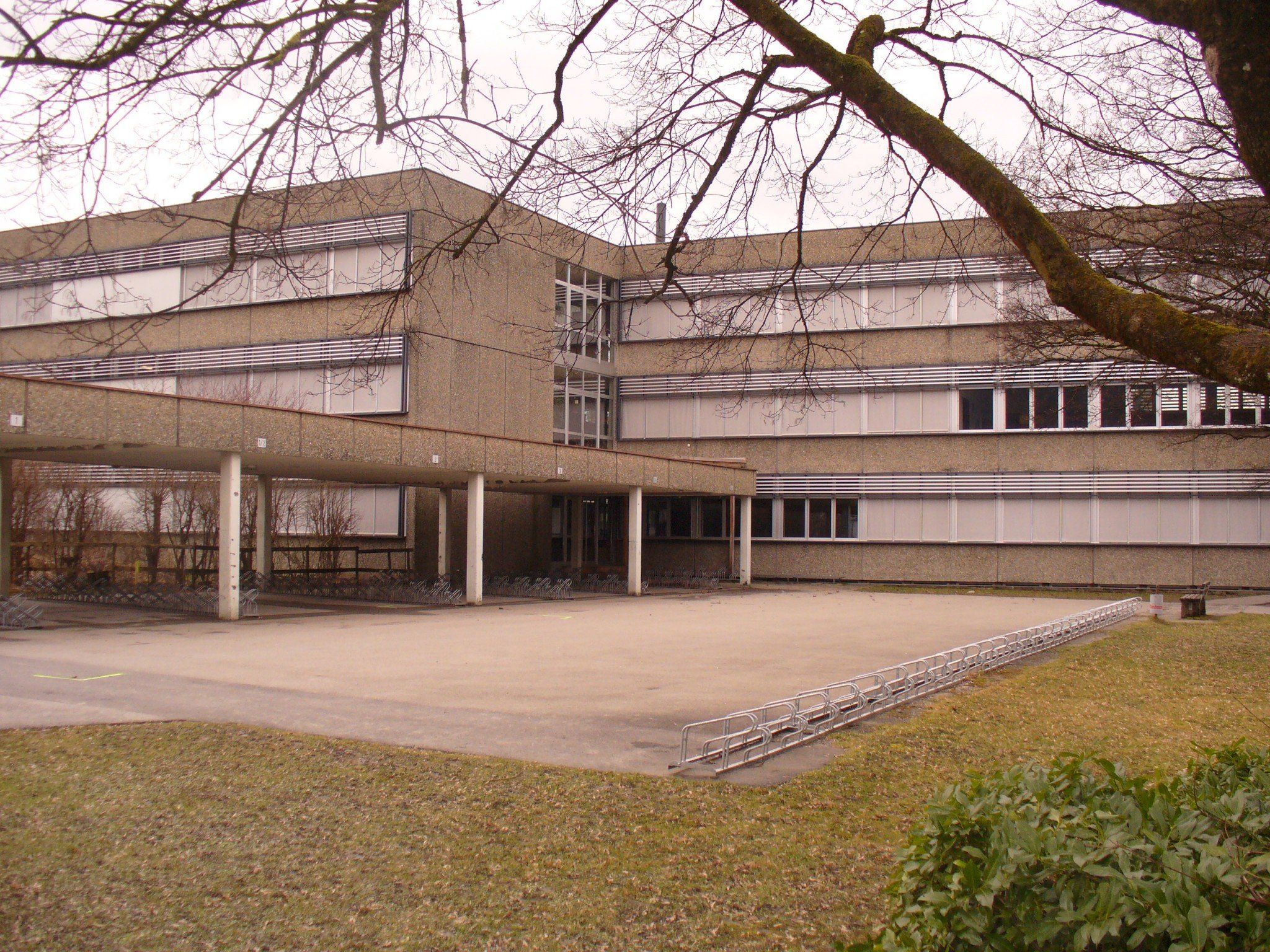 Hier entsteht der neue Verwaltungstrakt der VMS Altach Hier entsteht der neue Verwaltungstrakt der VMS Altach