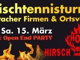 Vorarlbergs größtes Hobby-Tischtennisturnier mit über 33 Mannschafte Vorarlbergs größtes Hobby-Tischtennisturnier mit über 33 Mannschafte