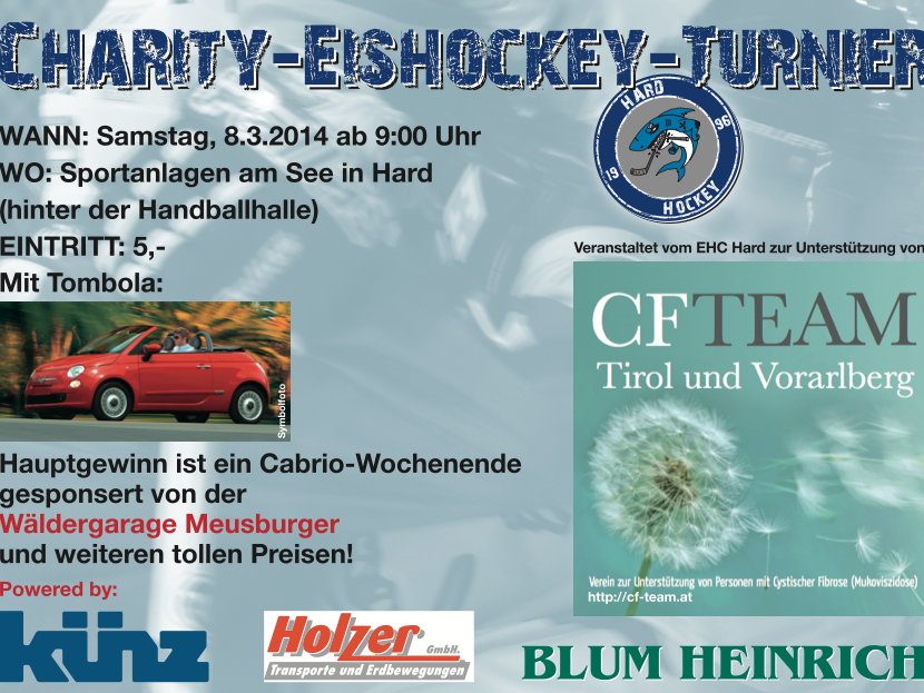 Erstes Charity Eishockeyturnier EHC HARD