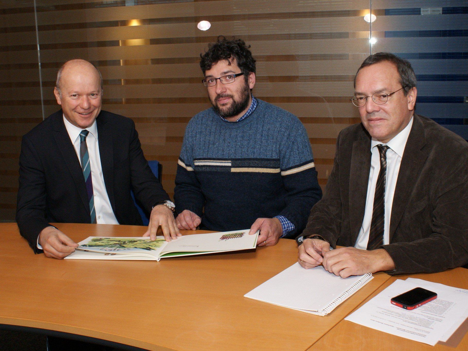 Von links nach rechts: Christian Ertl, Michael Kasper und Arno Sprenger. Von links nach rechts: Christian Ertl, Michael Kasper und Arno Sprenger.